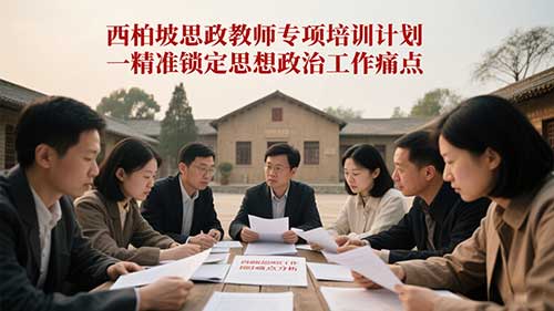 西柏坡红色教育基地思政教师培训聚焦“铸魂育人守初心”