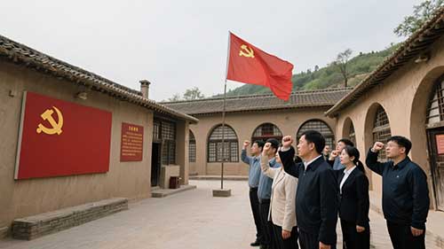 西柏坡行走的思政课培训 西柏坡行走的思政课培训