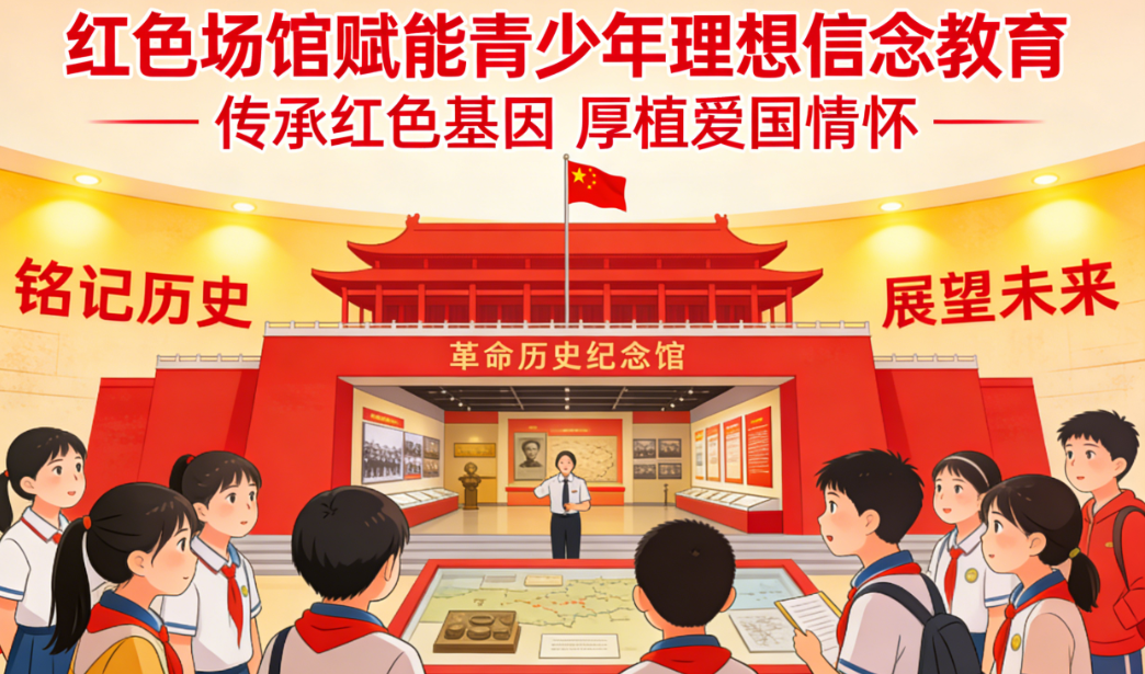 以红色场馆赋能青少年理想信念教育