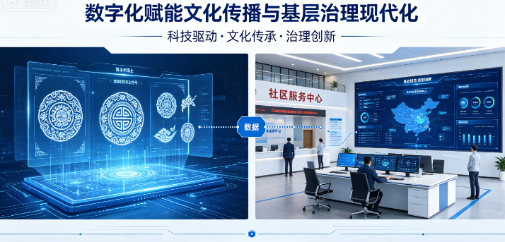 数字化赋能文化传播与基层治理现代化