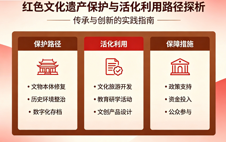 红色文化遗产保护与活化利用路径探析