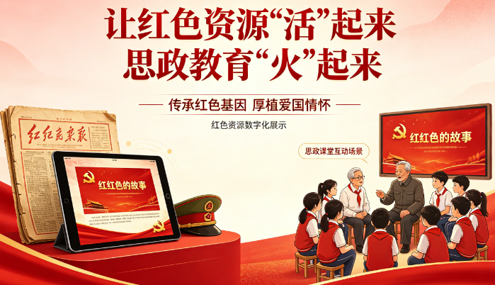 让红色资源“活”起来、思政教育“火”起来