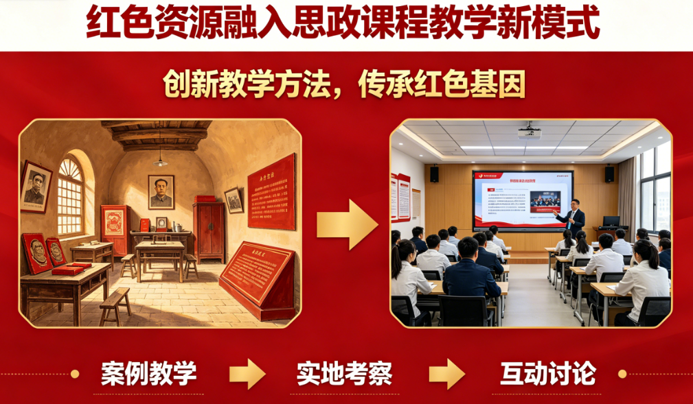 构建红色资源融入思政课程教学新模式