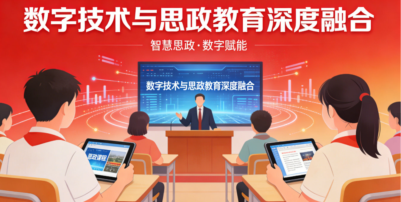 让数字技术与思政教育深度融合