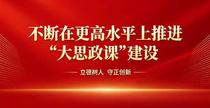 不断在更高水平上推进“大思政课”建设