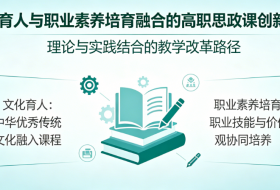 文化育人与职业素养培育融合的高职思政课创新探索