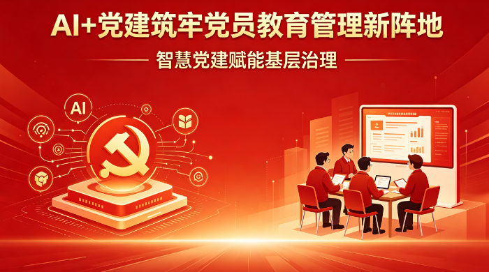 以“AI+党建”筑牢党员教育管理新阵地