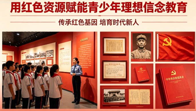 用红色资源赋能青少年理想信念教育