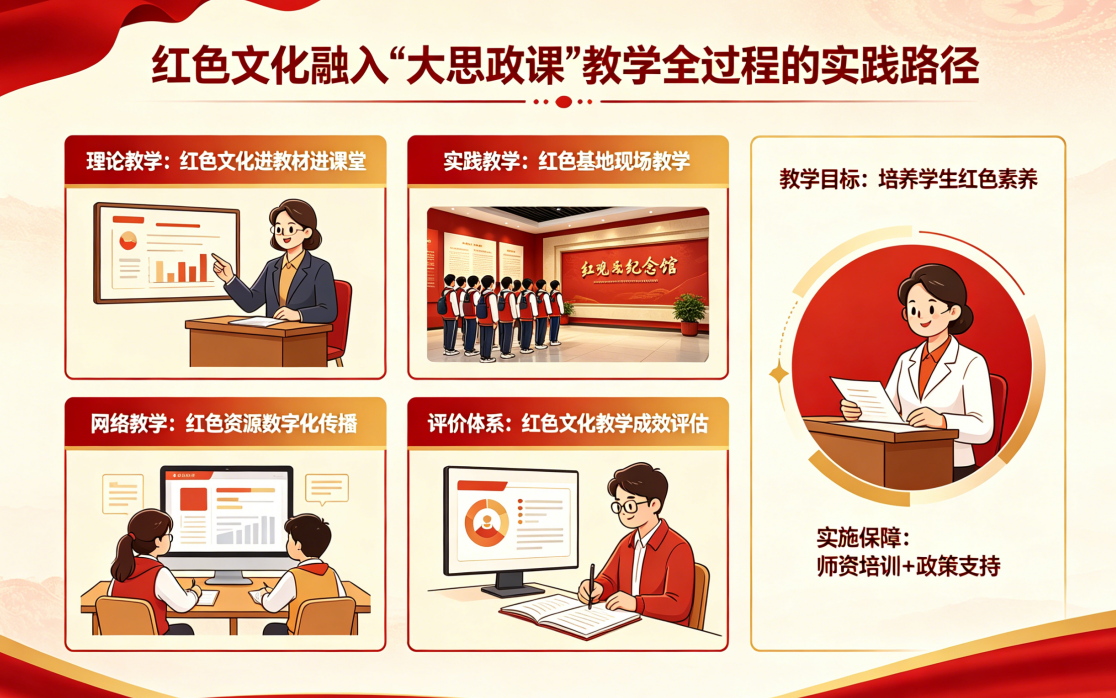 红色文化融入“大思政课”教学全过程的实践路径