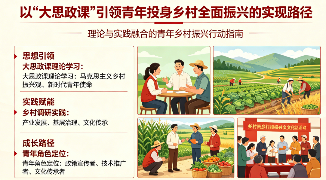 “大思政课”引领青年投身乡村全面振兴的实现路径